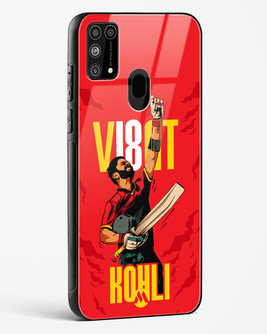 Virat King Kohli Glass Case Phone Cover (Samsung)