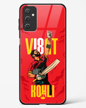 Virat King Kohli Glass Case Phone Cover (Samsung)