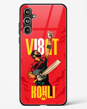 Virat King Kohli Glass Case Phone Cover (Samsung)