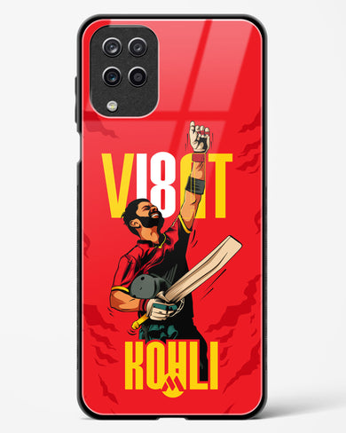 Virat King Kohli Glass Case Phone Cover (Samsung)