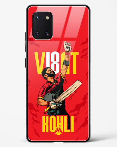 Virat King Kohli Glass Case Phone Cover-(Samsung)