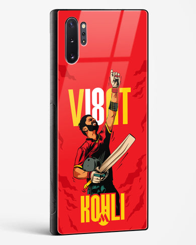 Virat King Kohli Glass Case Phone Cover-(Samsung)