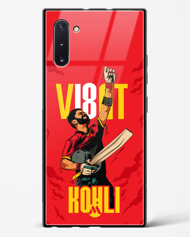 Virat King Kohli Glass Case Phone Cover-(Samsung)