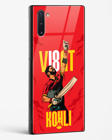 Virat King Kohli Glass Case Phone Cover-(Samsung)