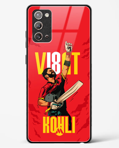 Virat King Kohli Glass Case Phone Cover-(Samsung)