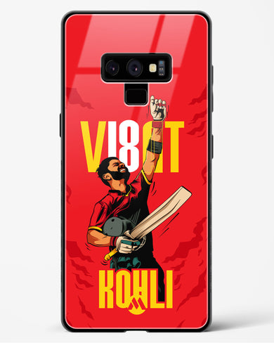 Virat King Kohli Glass Case Phone Cover (Samsung)