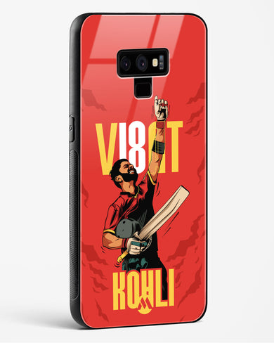 Virat King Kohli Glass Case Phone Cover (Samsung)