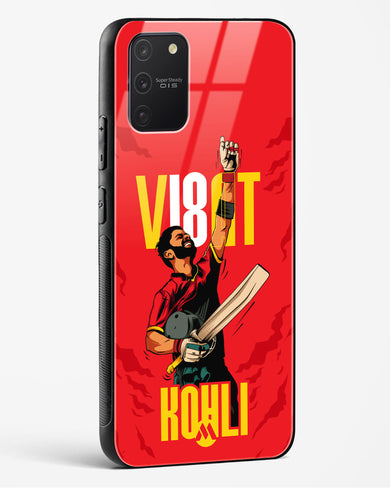 Virat King Kohli Glass Case Phone Cover-(Samsung)