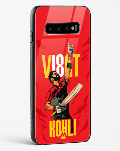 Virat King Kohli Glass Case Phone Cover-(Samsung)