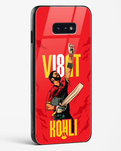 Virat King Kohli Glass Case Phone Cover-(Samsung)