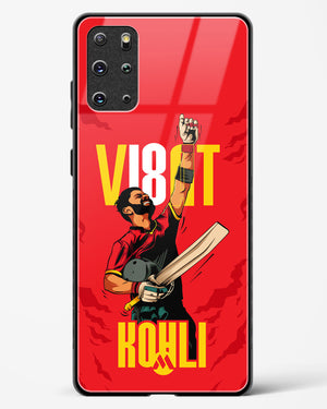 Virat King Kohli Glass Case Phone Cover-(Samsung)