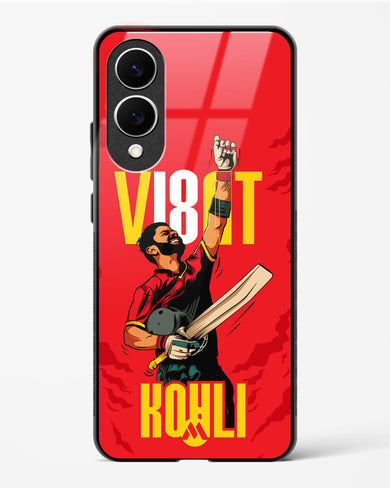 Virat King Kohli Glass Case Phone Cover (Samsung)