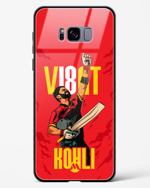 Virat King Kohli Glass Case Phone Cover (Samsung)