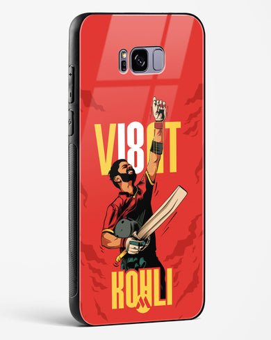 Virat King Kohli Glass Case Phone Cover (Samsung)