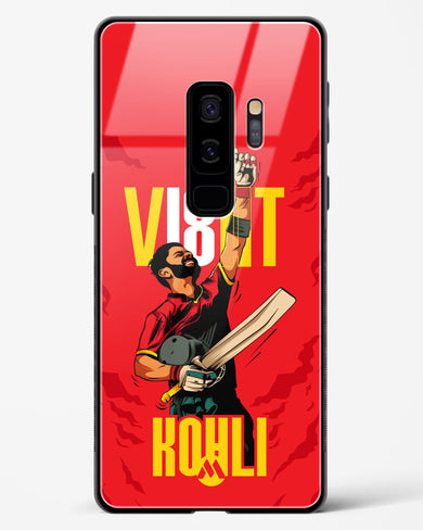 Virat King Kohli Glass Case Phone Cover-(Samsung)