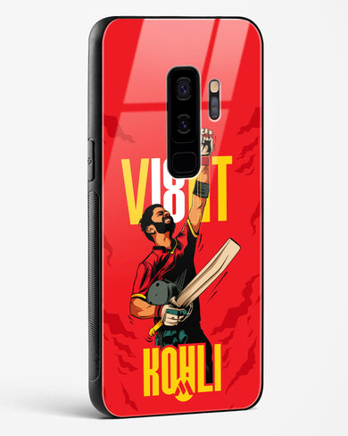 Virat King Kohli Glass Case Phone Cover-(Samsung)