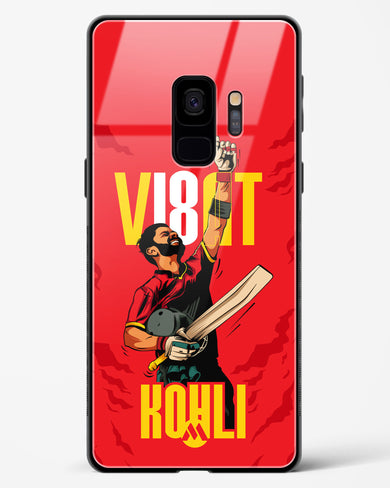 Virat King Kohli Glass Case Phone Cover-(Samsung)