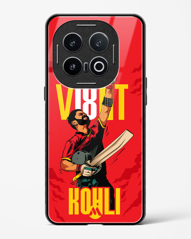 Virat King Kohli Glass Case Phone Cover (Vivo)