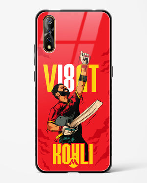 Virat King Kohli Glass Case Phone Cover (Vivo)