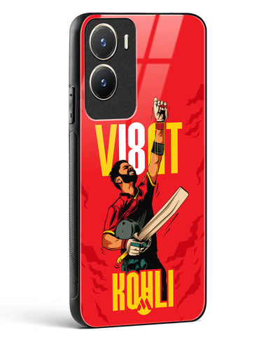 Virat King Kohli Glass Case Phone Cover-(Vivo)