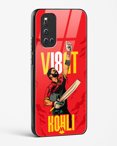 Virat King Kohli Glass Case Phone Cover (Vivo)
