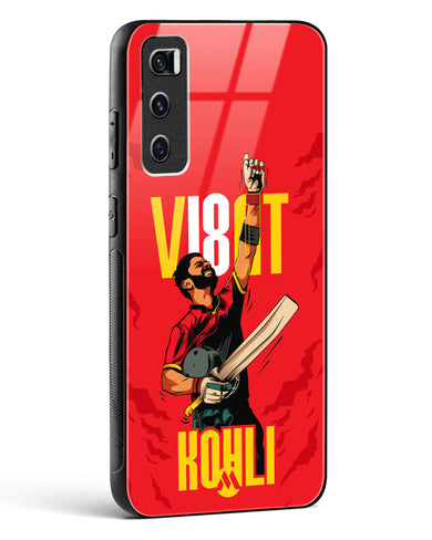 Virat King Kohli Glass Case Phone Cover-(Vivo)