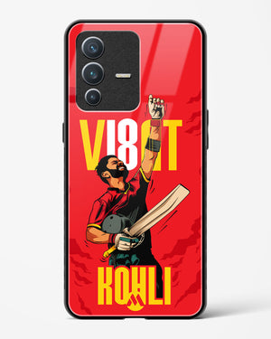 Virat King Kohli Glass Case Phone Cover (Vivo)
