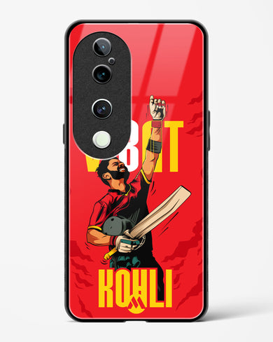 Virat King Kohli Glass Case Phone Cover (Vivo)