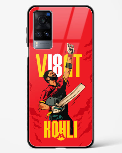 Virat King Kohli Glass Case Phone Cover-(Vivo)