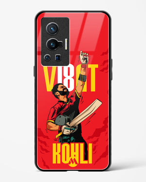 Virat King Kohli Glass Case Phone Cover (Vivo)
