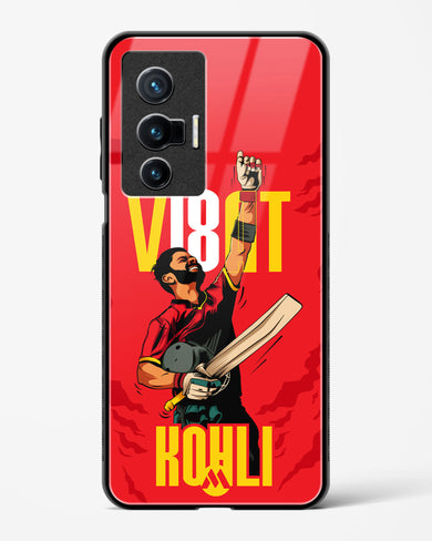 Virat King Kohli Glass Case Phone Cover-(Vivo)