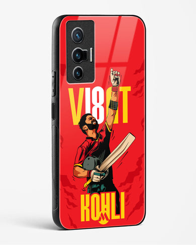 Virat King Kohli Glass Case Phone Cover-(Vivo)