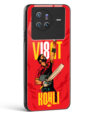 Virat King Kohli Glass Case Phone Cover-(Vivo)