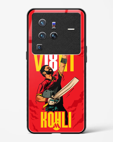 Virat King Kohli Glass Case Phone Cover-(Vivo)