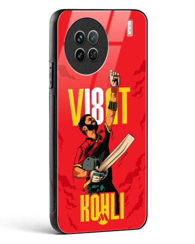 Virat King Kohli Glass Case Phone Cover-(Vivo)