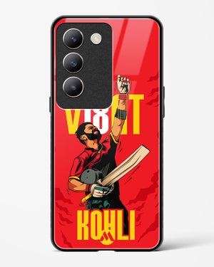 Virat King Kohli Glass Case Phone Cover (Vivo)