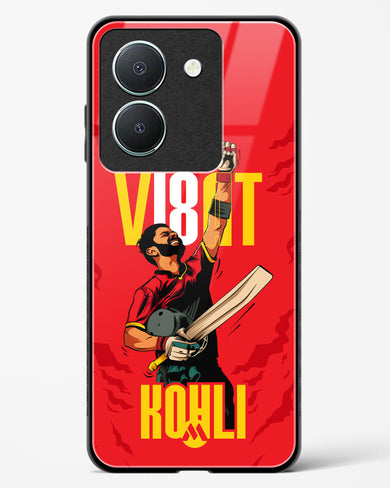 Virat King Kohli Glass Case Phone Cover (Vivo)