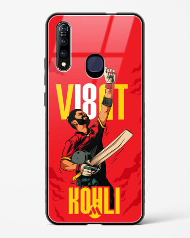 Virat King Kohli Glass Case Phone Cover-(Vivo)