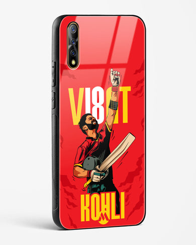 Virat King Kohli Glass Case Phone Cover-(Vivo)