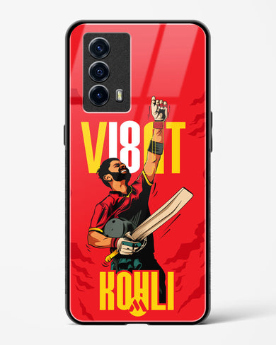 Virat King Kohli Glass Case Phone Cover-(Vivo)