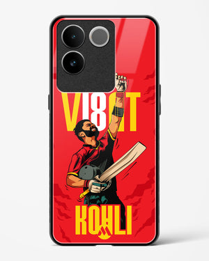 Virat King Kohli Glass Case Phone Cover (Vivo)
