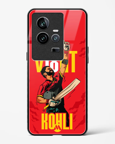 Virat King Kohli Glass Case Phone Cover (Vivo)
