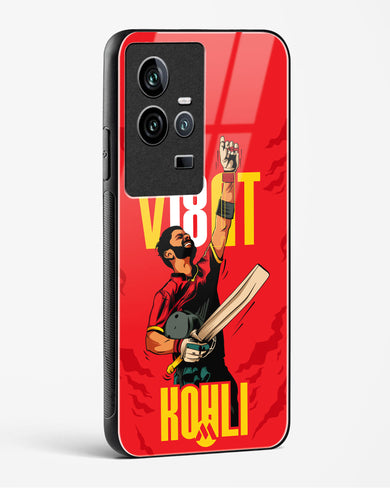 Virat King Kohli Glass Case Phone Cover (Vivo)