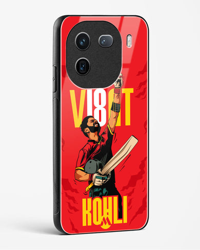 Virat King Kohli Glass Case Phone Cover (Vivo)