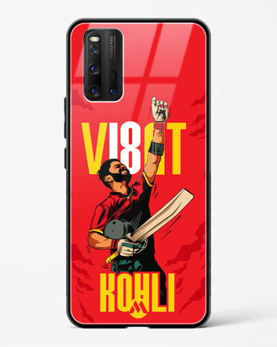 Virat King Kohli Glass Case Phone Cover-(Vivo)