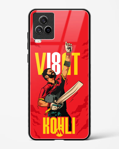 Virat King Kohli Glass Case Phone Cover-(Vivo)