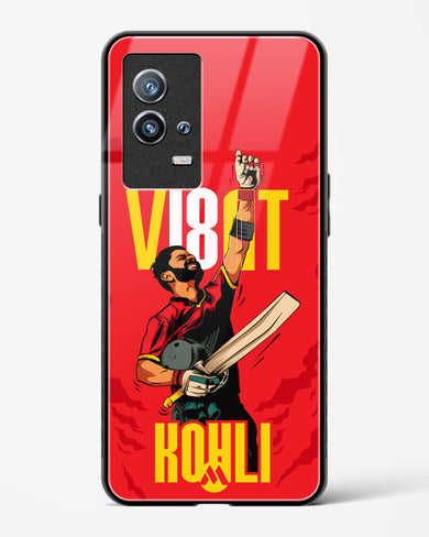 Virat King Kohli Glass Case Phone Cover-(Vivo)