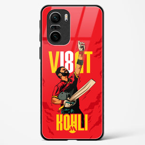 Virat King Kohli Glass Case Phone Cover (Xiaomi)