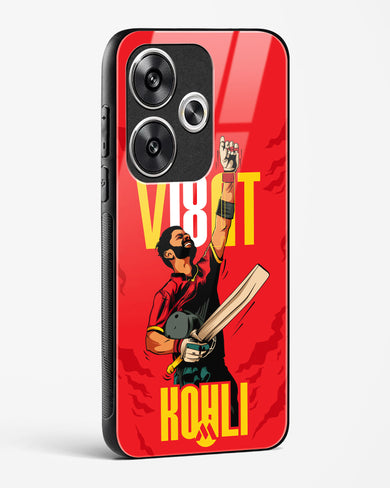 Virat King Kohli Glass Case Phone Cover-(Xiaomi)