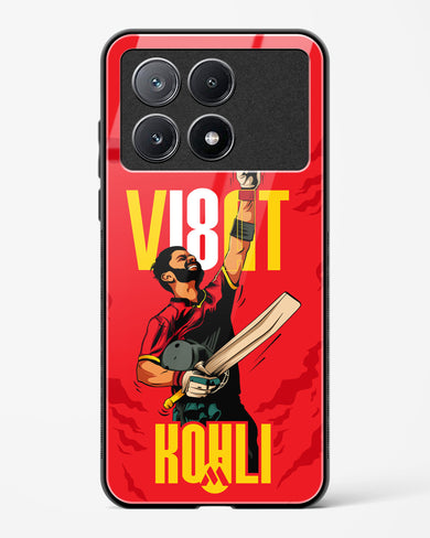 Virat King Kohli Glass Case Phone Cover-(Xiaomi)